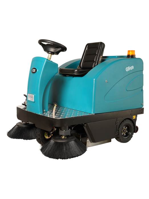 GTS Sweep GS120  Battery Operated Ride-on Sweeper