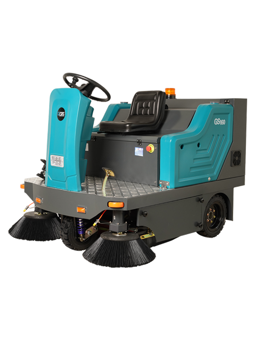 GTS Sweep GS160 Battery Operated Ride-on Sweeper